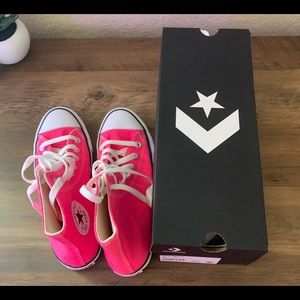 women's pink converse high top